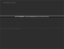 Tablet Screenshot of aeropos.com